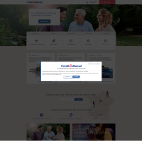 Vignette screenshot Credit Mutuel