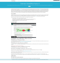 Vignette screenshot Extension Libreoffice pour Factur-x